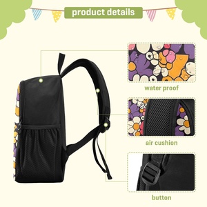 Wholesale Customs logo Cute Design Waterproof Unisex <b>Simple</b> Style <b>Backpack</b> Eco Friendly Fashion Zipper Softback - Product Image 5