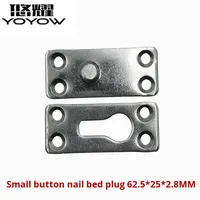 Pabrik Pengolahan Baut Tempat Tidur Kecil dari Baja Kustom, Aksesoris Perangkat Keras Desain Modern, Penghubung Kait Tempat Tidur, Braket Sudut