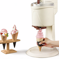Machine à glaces automatique mini pour la maison, machine à cônes de fruits