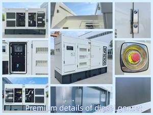 फैक्टरी मूल्य ट्रेलर डीजल जनरेटर 115kva/92kw इंजन साउंडप्रूफ चंदवा घर के लिए - Product Image 6