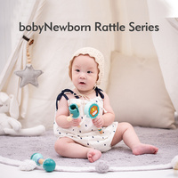 Jouet en bois éducatif Clipper Clapper Stick pour améliorer la coordination œil-main et les sens