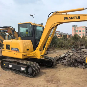 Fuel Saving Shantui SE60 Small Crawler Excavator Heavy Duty <b>Engineering</b> <b>Machinery</b> For Urban Renovation And Earthmoving - Product Image 1