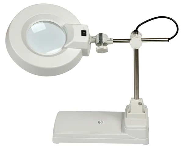 Loupe d'illumination d'ascenseur de bureau avec la loupe industrielle de LED 10X/15x/20x