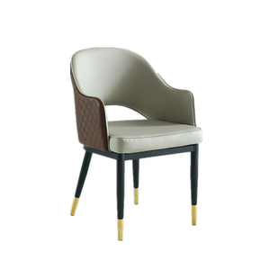 <span class=keywords><strong>เก้าอี้</strong></span>หนัง PU หรูหราสไตล์อิตาลีแบบสั่งทำพิเศษ <span class=keywords><strong>เก้าอี้</strong></span><span class=keywords><strong>รับ</strong></span>ประทานอาหารทันสมัยพร้อมขาโลหะปลายสีทอง สำหรับใช้ในบ้านและร้านอาหาร ประเทศสหรัฐอาห<span class=keywords><strong>รับ</strong></span>เอมิเรตส์ - Product Image 3