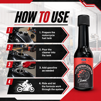 Nettoyant pour moteur à essence de moto, formule PEA OEM, entretien des conduites de carburant, traitement des injecteurs d'essence, additif pour carburant à utiliser dans le réservoir