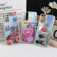 Nouveauté, magnifique coque de téléphone liquide brillante et scintillante pour iPhone X 11 12 13 14 Pro Max pour Samsung