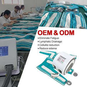 Máquina de Presoterapia de Compresión de Aire con 24 Bolsas de Aire para Drenaje Linfático, Reduce la Grasa y Mejora la Circulación Sanguínea - Product Image 1