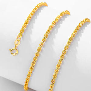 <span class=keywords><strong>2026</strong></span> قلادة تشوكر من الذهب عيار 18 قيراط (Au750) بتصميم زهور القنب بلون بلاتيني وردي، للبيع بالجملة، جيلرشن S2120235 - Product Image 2