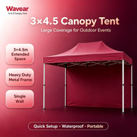 Tente pliante murale simple face 10x15 pieds avec logo personnalisé, imperméable, pour événements sportifs toutes saisons – Vente en gros Chine
