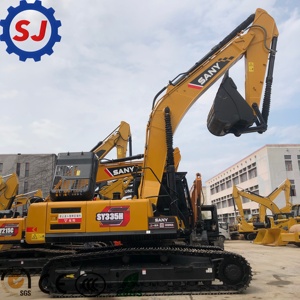 Excavadora de cadenas SANY SY335H usada, alto rendimiento, bajo consumo de combustible, en stock, ¡gran oferta! - Product Image 6