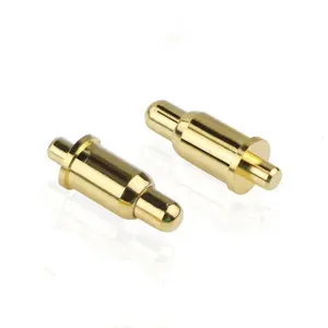 Customized best selling Terminal Pogo Pins Brass Gold Plated SMT Spring Loaded Pogo Pin for PCB/Watch