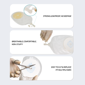 Bolsa de Ostomía Discreta de una Pieza con Sistema Cerrado para Máxima Comodidad, Bolsa para Estoma con Protección de la Piel y Base Hidrocoloide - Product Image 4