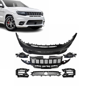 Kit Completo de Parachoques Delantero SRT para <span class=keywords><strong>Grand</strong></span> <span class=keywords><strong>Cherokee</strong></span> <span class=keywords><strong>SRT8</strong></span> <span class=keywords><strong>2017</strong></span>-2020, Venta al Por Mayor - Product Image 3