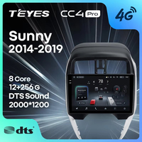TEYES CC4 PRO Para Nissan Sunny 2014 - 2019 CarPlay Android Auto 2DIN Autoradio Radio Multimedia Estéreo
