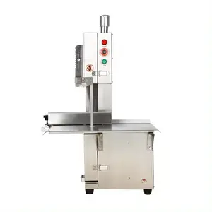Automatic commercial butcher Electric chicken beef Beef frozen bone and meat band saw cutting machine Cutting machine