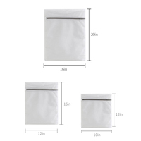 Offre Spéciale Polyester Net Soutien-Gorge Lingerie Lavage Sac À Linge pour Vêtements Fine Mesh Sac À Linge avec Fermeture Éclair