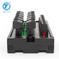 QMT08E Bloc de bornes de mise à la terre 12 voies, unité de barre omnibus pour protection, connectivité et sécurité, pour mise à la terre de systèmes PLC