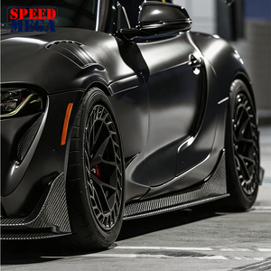 Nouvelles jantes en alliage léger Speed Mega Gunmetal Mesh Noir Mat, design Turbofan Cage, anneau extérieur, jantes de voiture, performance sportive - Product Image 4