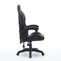 Silla de Computadora Ergonómica al por Mayor con Respaldo Reclinable y Reposabrazos Ajustables, Silla de Juego de Cuero
