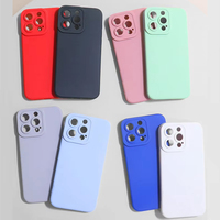 Funda Protectora para Teléfono de TPU Suave de Color Puro, Paquete Completo, para iPhone 18 17 16 Pro Max, Impermeable y Resistente a Golpes