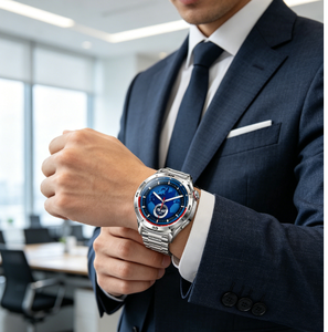 Smartwatch di Lusso <span class=keywords><strong>Serie</strong></span> Uomo e Donna con Chiamata BT, Monitoraggio Salute Femminile e Diamanti - Orologio Premium per Distributori - Product Image 2