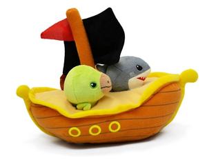 Poupée en peluche personnalisée Adventure Island Pirate Ship Cartoon Soft Doll <span class=keywords><strong>Super</strong></span> Soft PP Cotton Filled Cadeaux pour enfants <span class=keywords><strong>Bateau</strong></span> - Product Image 1