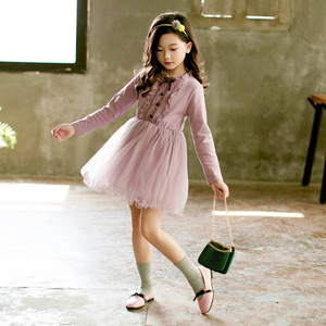 Boutique en ligne de vêtements pour enfants en Chine, robe à volants vintage en dentelle pour bébé princesse, robe à plusieurs couches pour filles, provenant d'un fournisseur chinois - Product Image 4