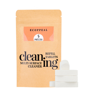 Juego de Tabletas de Limpieza Efervescentes Multifuncionales Universales de Fábrica, No Tóxicas, con 5%-15% de Ingrediente Activo Ecopeal - Product Image 1