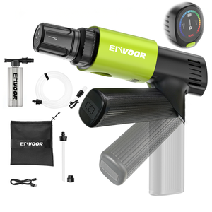 Envoor Laveuse de voiture portable haute pression, conception pliable avec batterie 2600 mAh, autonomie de 30 à 60 minutes pour le <span class=keywords><strong>nettoyage</strong></span> en extérieur et le <span class=keywords><strong>camping</strong></span> - Product Image 1