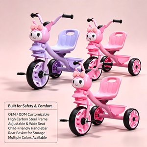Tricycles personnalisés en gros pour enfants / Nouveaux modèles <span class=keywords><strong>de</strong></span> tricycles pour bébés à prix abordable / Tricycles pour tout-petits avec lumière LED et musique - Product Image 2