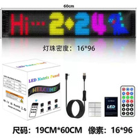 Panneau lumineux LED flexible ultra-fin, haute résolution, programmable, couleur pleine, pour publicité extérieure