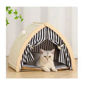 Tenda per gatti grotta per gatti tenda pieghevole per gatti da esterno