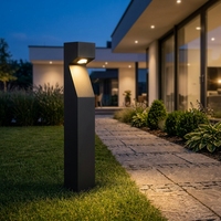 Lampes à bâtonnets LED d'extérieur pour pelouse, 220V, blanc chaud, 12V, 24V, CRI 90, angle de faisceau 360°, éclairage de jardin
