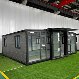 Casa Contenedor Modular Moderna de 20 pies/40 pies, Plegable, Prefabricada, Expandible, Tipo Tiny House o Granny Flat para Jardín - Product Image 1