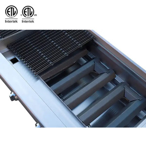 Коммерческий роскошный бездымный газовый гриль для барбекю, сертифицированный ETL, для трансграничного экспорта, большой настольный гриль, теппаньяки - Product Image 3