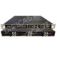 Programme satellite PCMCIA CI DVB-S2 FTA à 16 DVB-C DVB-T ISDB-T modulateur de télévision numérique RF