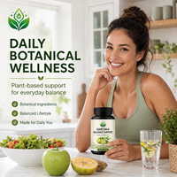 Cápsulas de Suplemento Dietético Herbal de Garcinia Cambogia, 60 Unidades, 6 en 1, Marca Privada OEM ODM, Empaque Personalizado, Suministro al por Mayor B2B