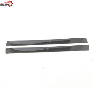 Plaque de seuil de porte en fibre de carbone véritable pour Maserati GT GTS GranTurismo <span class=keywords><strong>GranCabrio</strong></span> <span class=keywords><strong>MC</strong></span> 2007-2020, protection d'entrée, garniture intérieure - Product Image 2