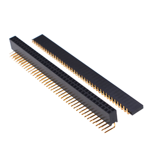 2.54mm Pitch đơn/kép hàng nữ tiêu đề mạ Vàng nhúng/SMD loại PCB ổ cắm kết nối cho <span class=keywords><strong>Arduino</strong></span> ban phát triển - Product Image 4