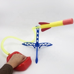 Lanceur de fusées en mousse de 75 pieds, jouet pour enfants, pompe à air, pédale, lanceur de fusées, jeu de tir à la catapulte en plein air pour enfants - Product Image 2