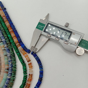 39 cm ,2x6mm septum perles Agate Pierres Précieuses Naturelles, Pierres Précieuses précieuses calibrées - Product Image 6