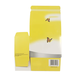 Hộp thủ công hộp sản phẩm sức khỏe tùy chỉnh nhu cầu của bạn sinh thái bao bì màu vàng có thể gập lại thiết kế các tông y học Giấy thuốc Đóng gói hộp - Product Image 6