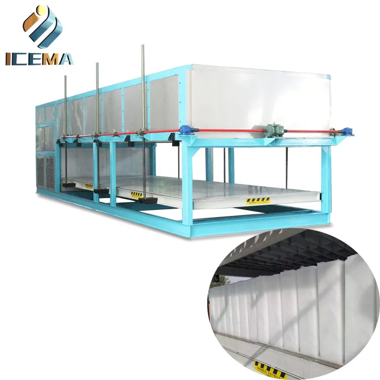 Direct Cooling 20Tons per day Automatic Block Ice Making Plant Industrial Ice Making Machines Ice Maker
