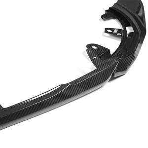 Frente de carbono seco para <span class=keywords><strong>BMW</strong></span> 2 Series <span class=keywords><strong>Coupe</strong></span> G42 M225i <span class=keywords><strong>240i</strong></span> MP estilo labio parachoques espada barbilla alerón ala divisor 2021 + - Product Image 5