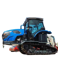 Penjualan terlaris 90HP-120HP penuh hidrolik Crawler Mini traktor perayap kecil untuk penggunaan pertanian di Paddy kering kondisi baru