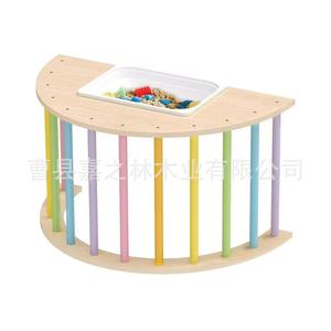 Arco de Madera para Escalar, 90x50x50cm, Multifuncional, para Niños, Parque Infantil Interior - Product Image 3