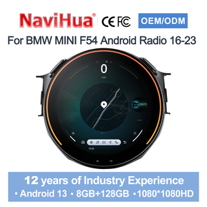 วิทยุติดรถยนต์ระบบแอนดรอยด์หน้าจอสัมผัสขนาด 11.7 นิ้ว ยี่ห้อ Navihua รุ่นใหม่ พร้อมระบบนำทาง GPS มัลติมีเดีย รองรับ Carplay และ DSP สำหรับรถยนต์ BMW MINI F54 ปี 2016-2023 - Product Image 1