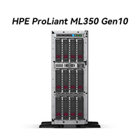 适用于惠普ML350 GEN10塔式服务器主机新DL360/380 ERP计算存储，带硬盘/固态硬盘DDR4内存，用于大数据存储