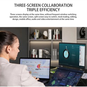 Moniteur portable FHD 15,6 pouces, directement de l'usine, léger, deuxième écran extensible pour ordinateur portable, <span class=keywords><strong>travail</strong></span> en déplacement, haute qualité - Product Image 6