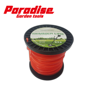 Fil de coupe carré robuste pour débroussailleuse professionnelle, compatible avec les têtes de coupe, fil en nylon pour désherbeuse, pour jardin, pelouse, champ